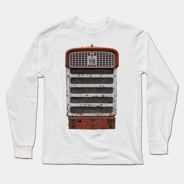 Grinning Grill Long Sleeve T-Shirt by Enzwell